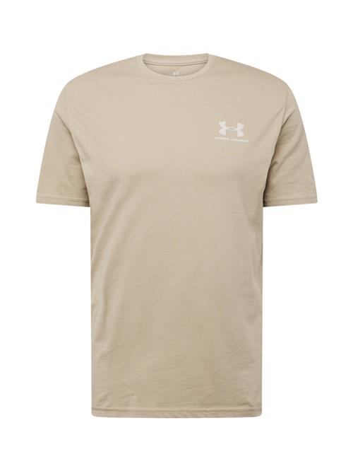 Se UNDER ARMOUR Funktionsskjorte  cappuccino / hvid ved About You