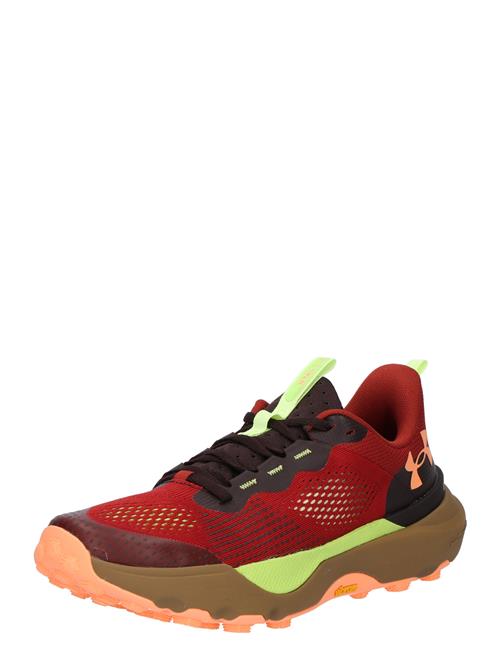 UNDER ARMOUR Løbesko 'Infinite Pro'  mørkebrun / neongul / abrikos / hummer