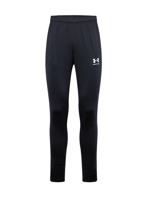 UNDER ARMOUR Sportsbukser 'Challenger'  sort / hvid