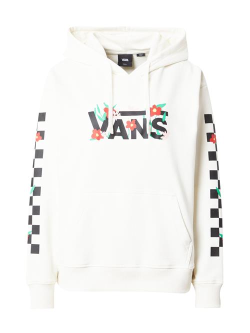 Se VANS Sweatshirt 'FLEURS BFF'  grøn / rød / sort / hvid ved About You