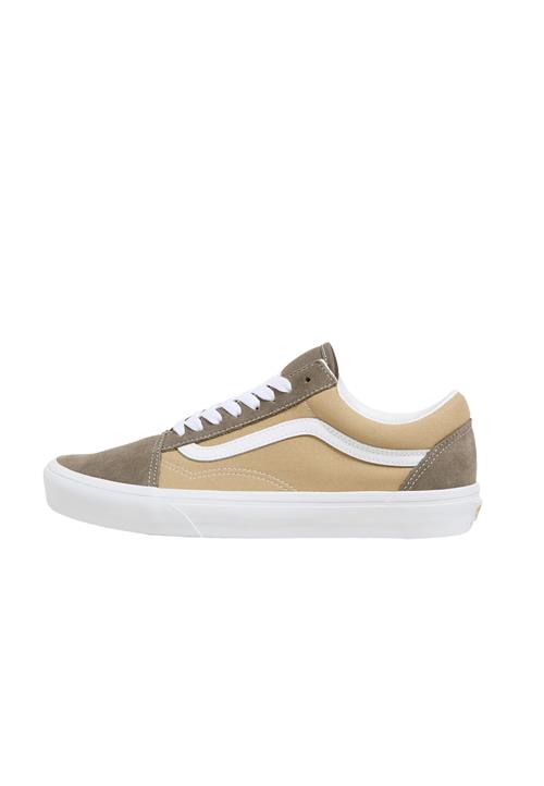 Se VANS Sneaker low 'Old Skool'  beige / grøn / hvid ved About You