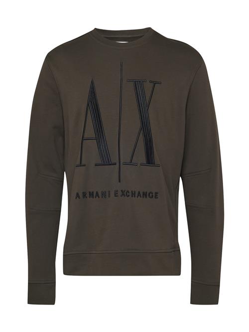 ARMANI EXCHANGE Sweatshirt  khaki / sort