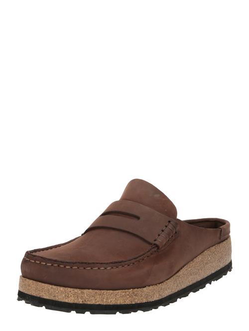 BIRKENSTOCK Hjemmesko 'Naples'  mørkebrun