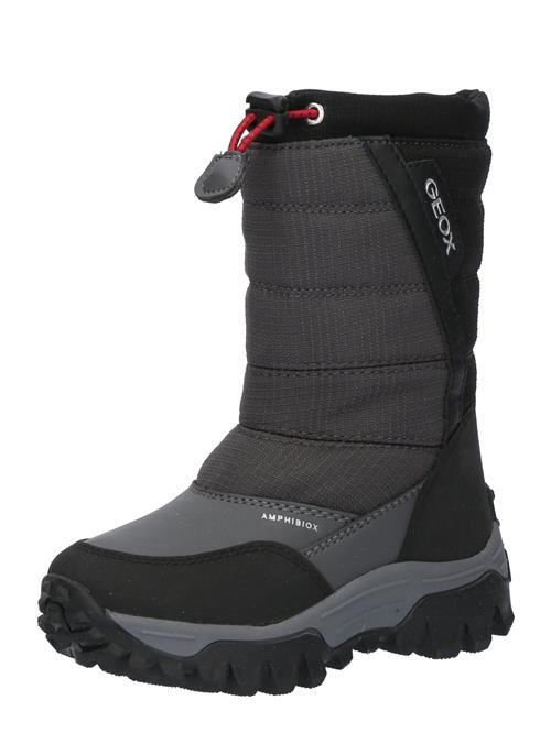 GEOX Snowboots 'HIMALAYA'  antracit / grafit / sort / sølv