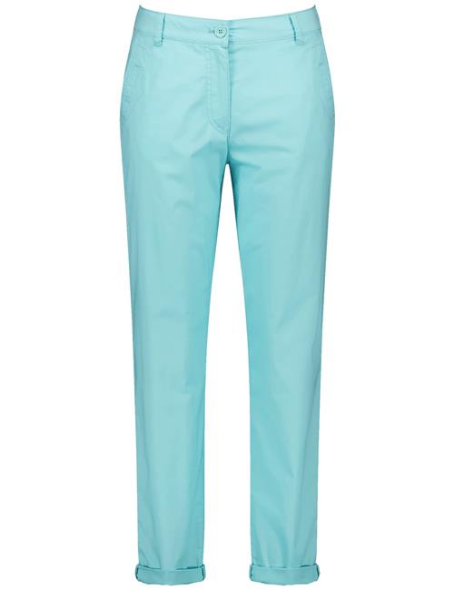 GERRY WEBER Lærredsbukser  aqua