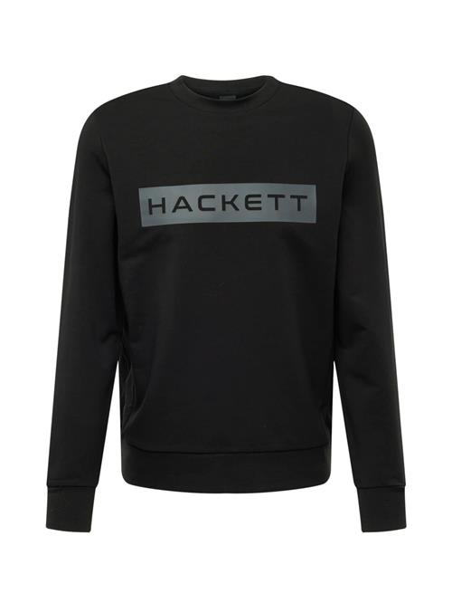 Se Hackett London Sweatshirt 'ESSENTIAL'  mørkegrå / sort ved About You