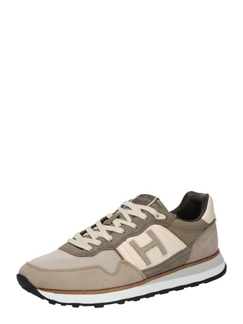 Hackett London Sneaker low  beige / mørkebeige / grå