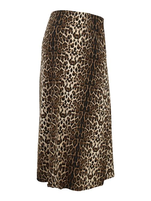MAMALICIOUS Nederdel  lysebeige / brun / sort