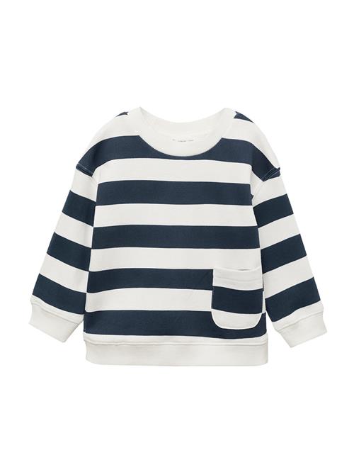 Se MANGO KIDS Sweatshirt  navy / hvid ved About You