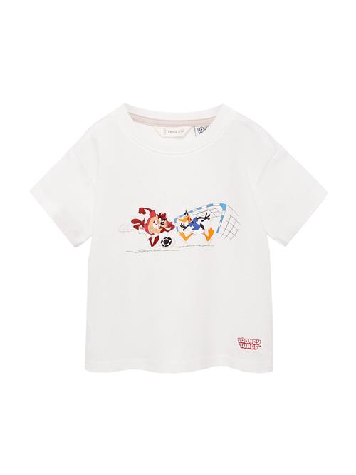 Se MANGO KIDS Shirts 'FOOTLT'  ecru / royalblå / orange / rød ved About You