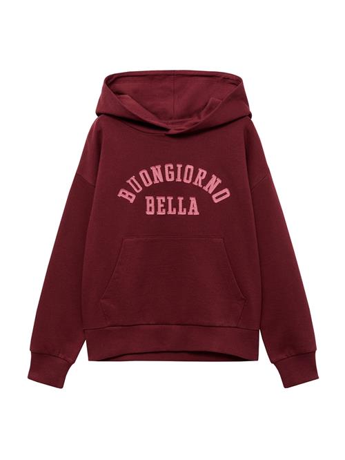 Se MANGO KIDS Sweatshirt 'BELLA'  pitaya / burgunder ved About You