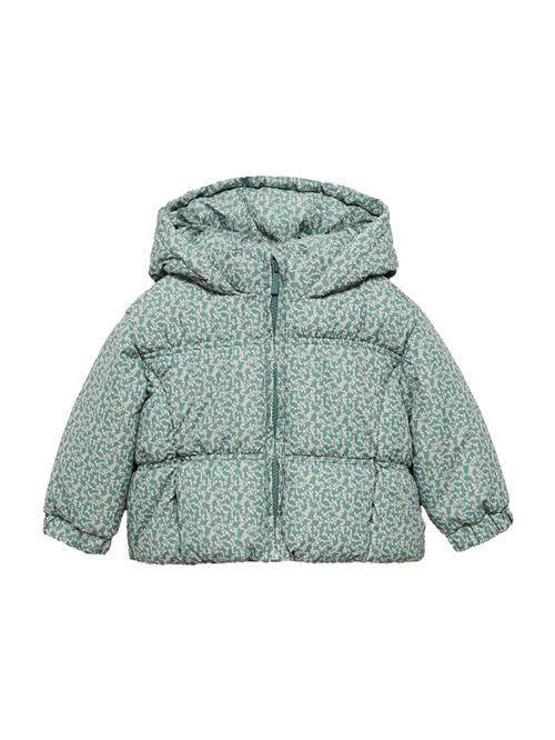 MANGO KIDS Overgangsjakke 'ELISA'  lysebeige / pastelgrøn