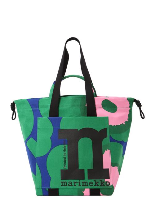 Marimekko Shopper 'UNIKKO'  blå / grøn / lyserød / sort