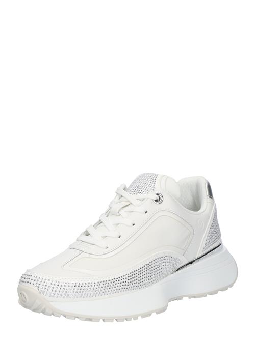 Se MICHAEL Michael Kors Sneaker low 'ARI TRAINER'  sølv / transparent / hvid ved About You