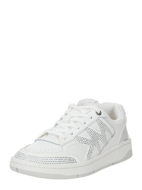 Se MICHAEL Michael Kors Sneaker low 'REBEL'  sølv / hvid ved About You