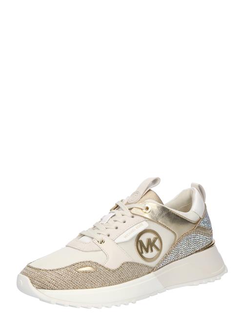 Se MICHAEL Michael Kors Sneaker low 'THEO'  creme / guld / transparent / hvid ved About You