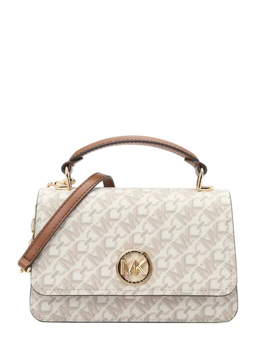 MICHAEL Michael Kors Håndtaske 'Delancey'  beige / brun / guld