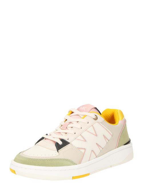 MICHAEL Michael Kors Sneaker low 'REBEL'  lysebeige / mørkegul / pastelgrøn / pastelpink