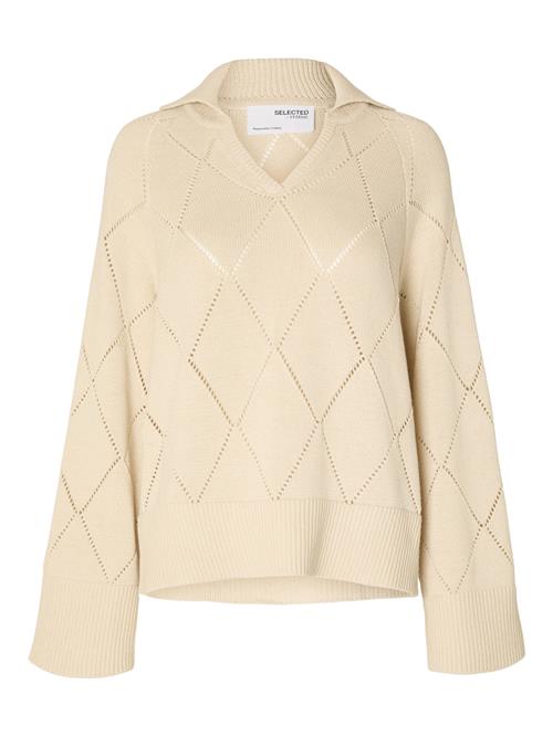 Se SELECTED FEMME Pullover 'VENKE'  beige ved About You