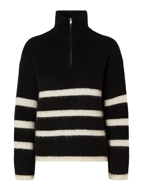 SELECTED FEMME Pullover 'Maline'  sort / uldhvid