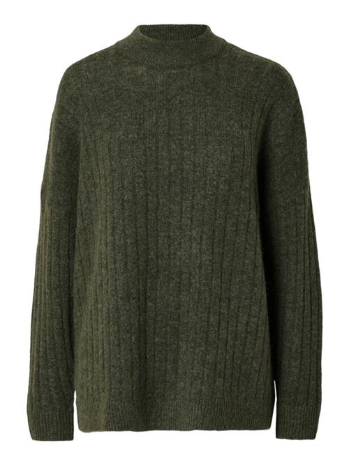 SELECTED FEMME Pullover 'MALINE'  oliven