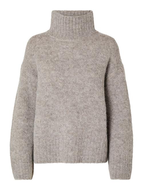 Se SELECTED FEMME Pullover 'SLFGabella'  taupe ved About You