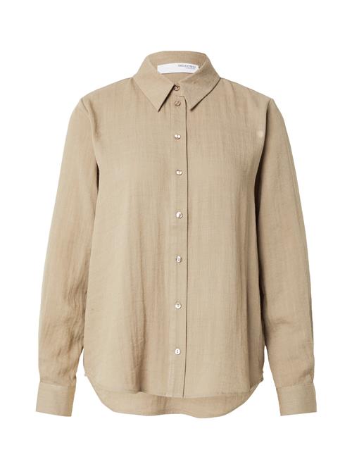 SELECTED FEMME Bluse 'SLFVIVA'  khaki