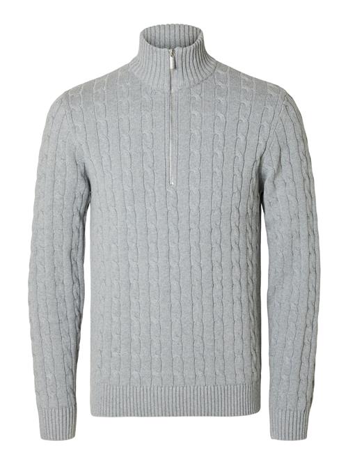 SELECTED HOMME Pullover 'SLHRYAN'  grå