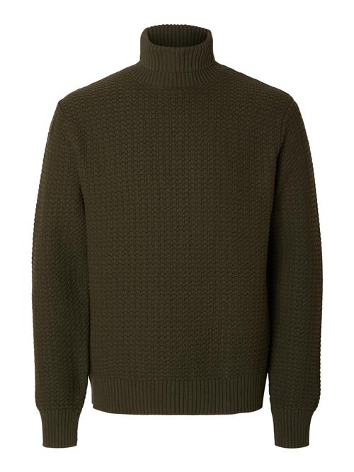 SELECTED HOMME Pullover 'SLHThim'  mørkegrøn