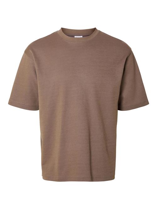 SELECTED HOMME Bluser & t-shirts 'SLHOSCAR'  brun