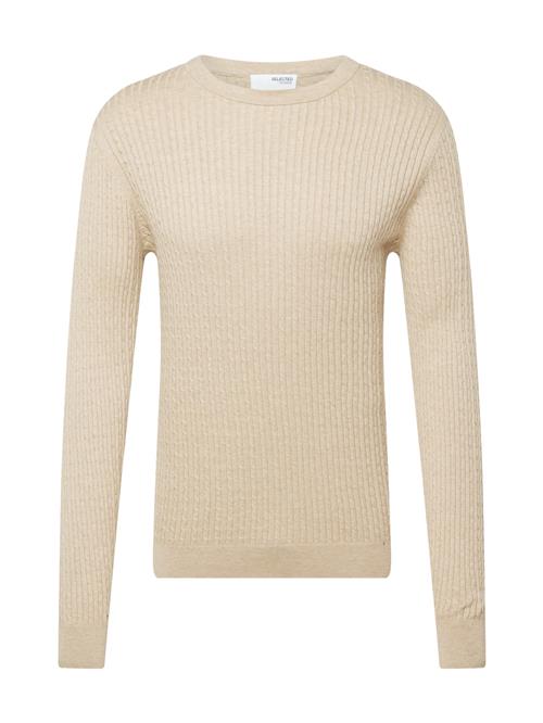 SELECTED HOMME Pullover 'BERG'  beige