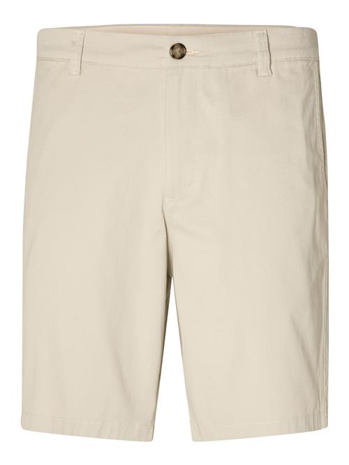 SELECTED HOMME Lærredsbukser 'BILL'  beige