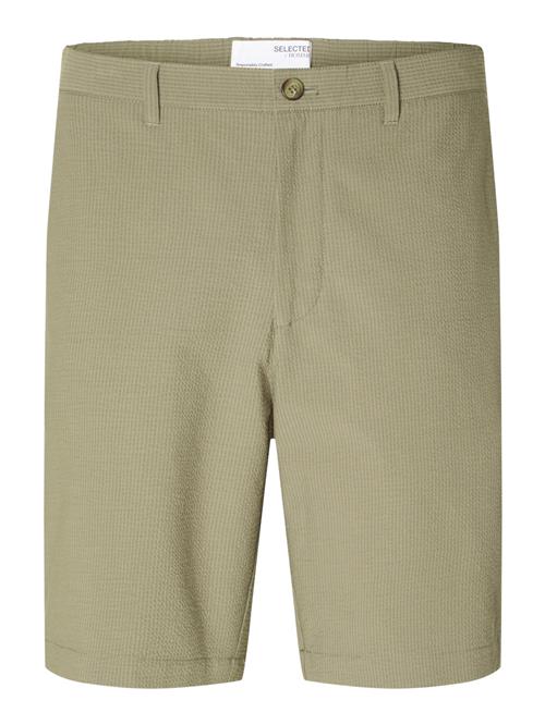 SELECTED HOMME Lærredsbukser 'Karl'  khaki