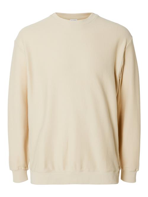 SELECTED HOMME Sweatshirt 'Oskar'  beige