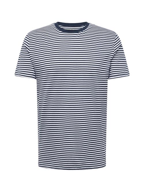 SELECTED HOMME Bluser & t-shirts 'DAN'  safir / hvid