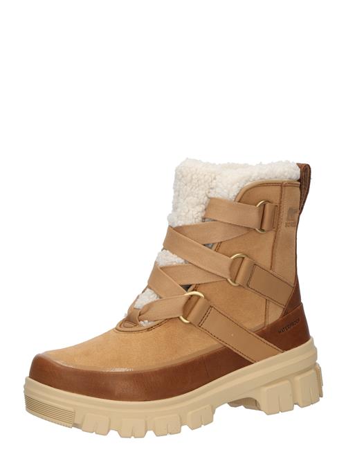 Se SOREL Boots 'TORINO V RESORT'  brun / cognac / uldhvid ved About You