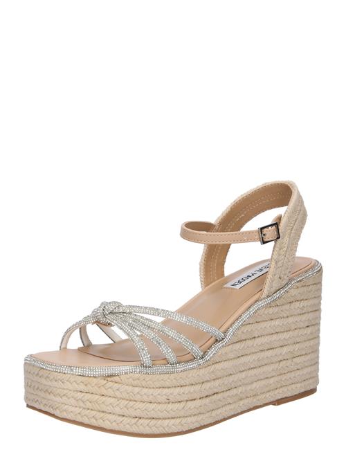 Se STEVE MADDEN Sandaler 'JADED'  beige / sølv ved About You