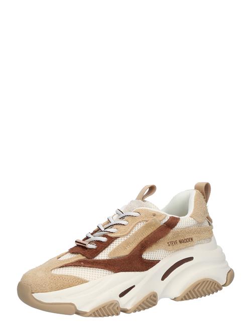 STEVE MADDEN Sneaker low 'POSSESSION'  beige / lysebeige / brun