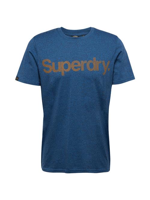 Superdry Bluser & t-shirts  blå-meleret / brun