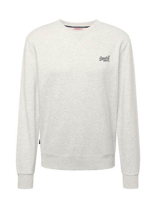 Se Superdry Sweatshirt 'Essential'  grå-meleret / sort ved About You