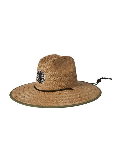 Brixton Hat  beige / lysegrå / sort