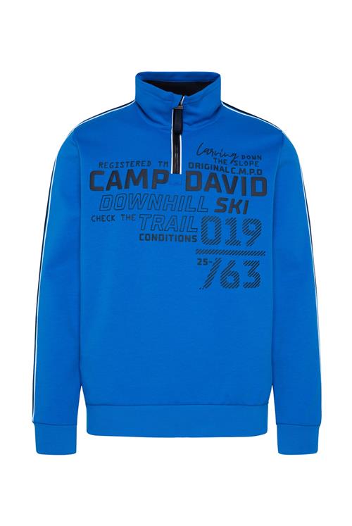 CAMP DAVID Sweatshirt  blå