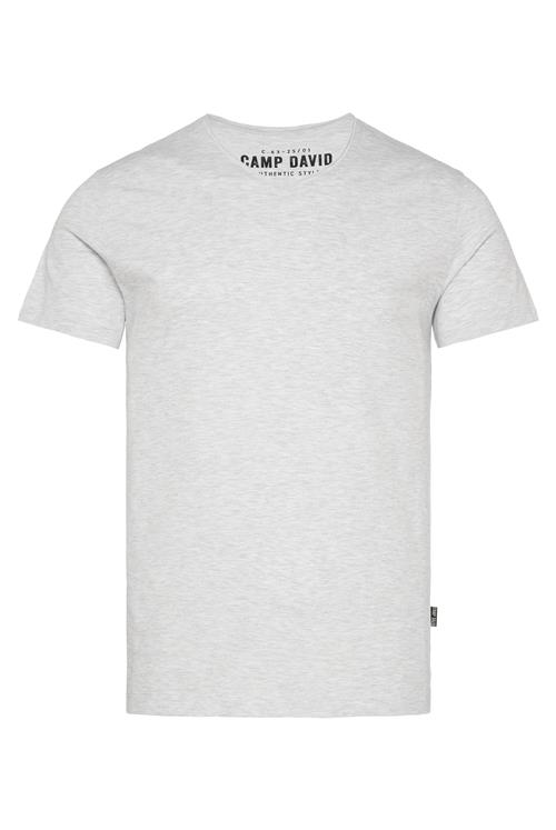 CAMP DAVID Bluser & t-shirts  grå-meleret