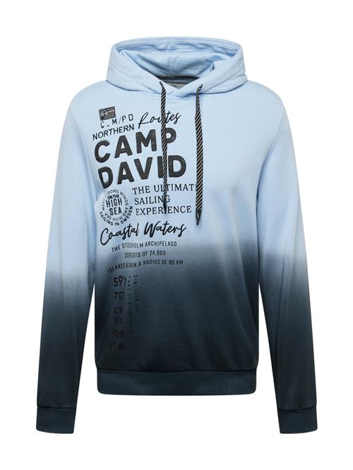 CAMP DAVID Sweatshirt  marin / lyseblå / sort