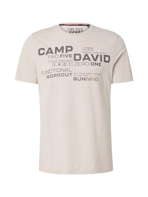 CAMP DAVID Bluser & t-shirts 'Challenge'  kit / antracit / orange