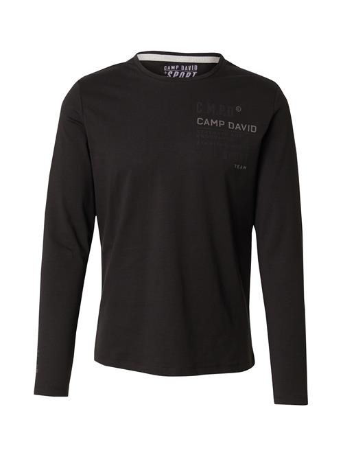 CAMP DAVID Bluser & t-shirts  grå / antracit / sort