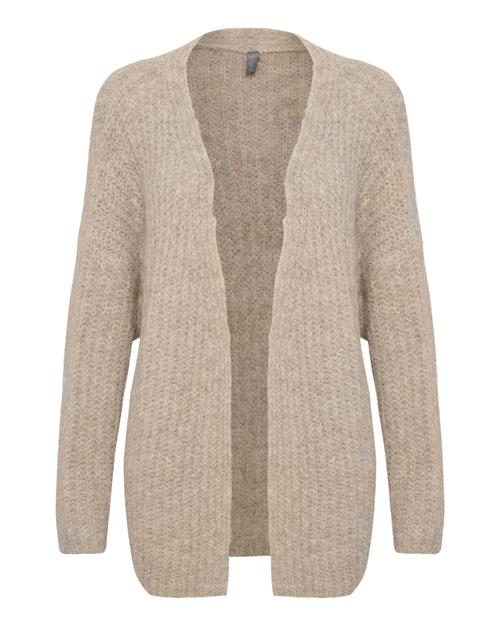 Se CULTURE Cardigan 'Brava'  beige-meleret ved About You