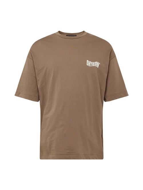 DRYKORN Bluser & t-shirts 'Anayo'  khaki / hvid