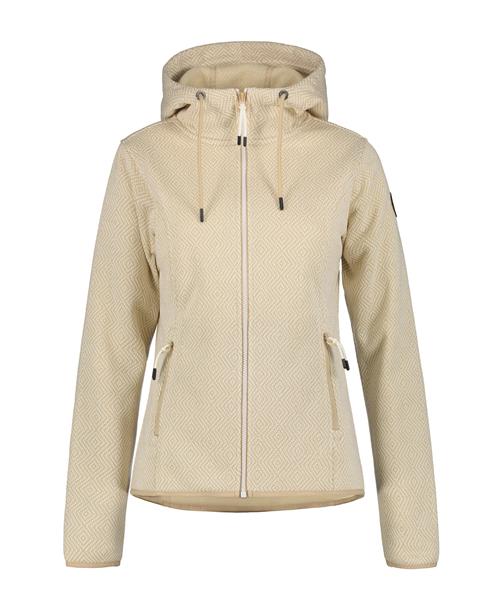 ICEPEAK Funktionsfleecejakke 'Auen'  lysebeige