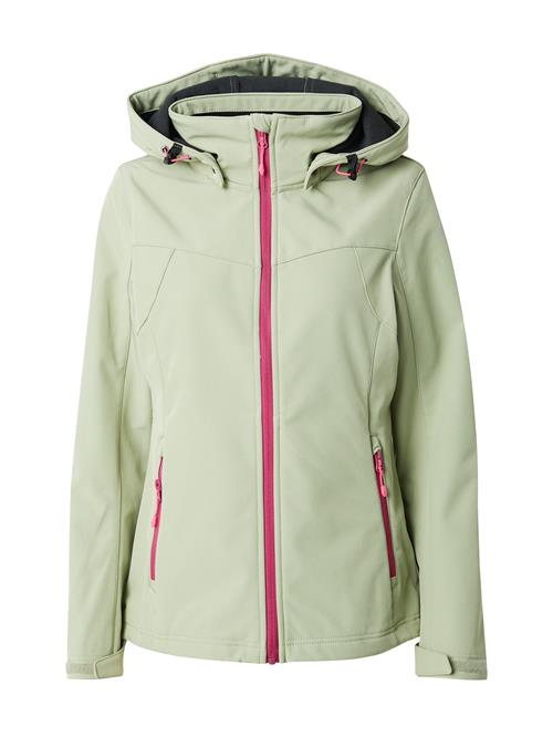 ICEPEAK Udendørsjakke 'BRENHAM'  pastelgrøn / mørk pink